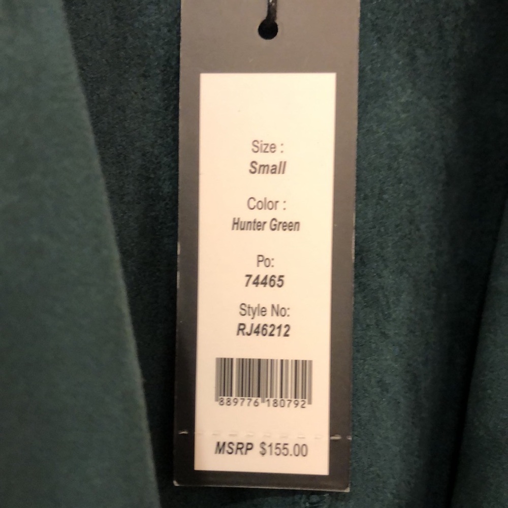 Forest Green Nwt Soft Jacket - image 3